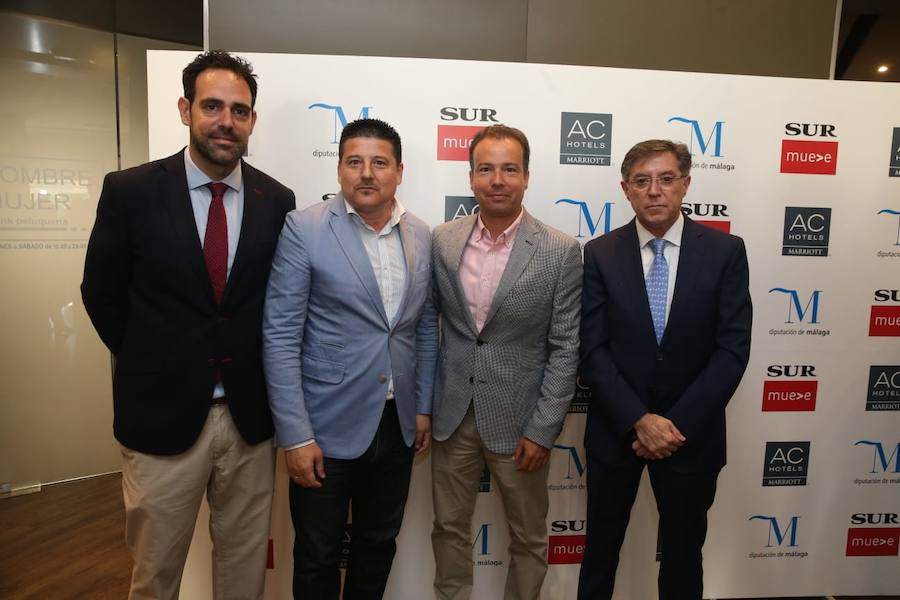 El consejero de Turismo, Regeneración, Justicia y Administración Local protagoniza el encuentro en el Hotel Málaga Palacio