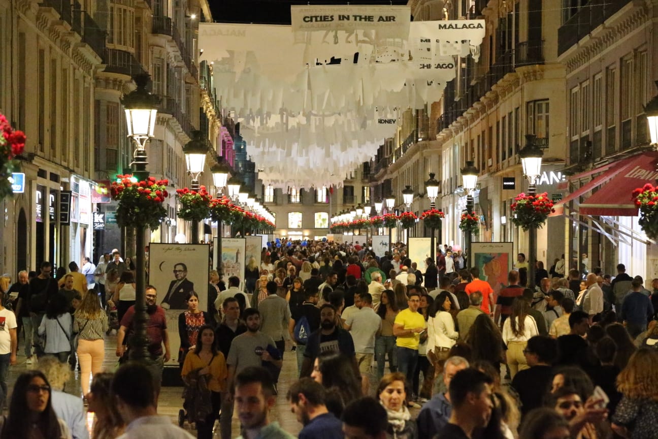 Fotos: Málaga se llena de cultura en La Noche en Blanco 2019