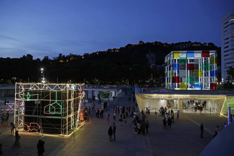 Fotos: Málaga se llena de cultura en La Noche en Blanco 2019