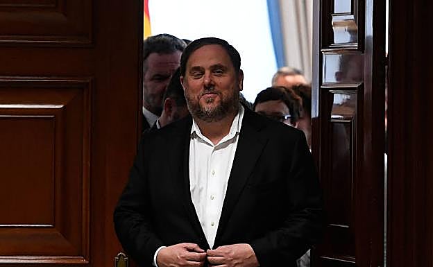Junqueras ve un «atentado» investir a Sánchez a partir de la suspensión de los presos