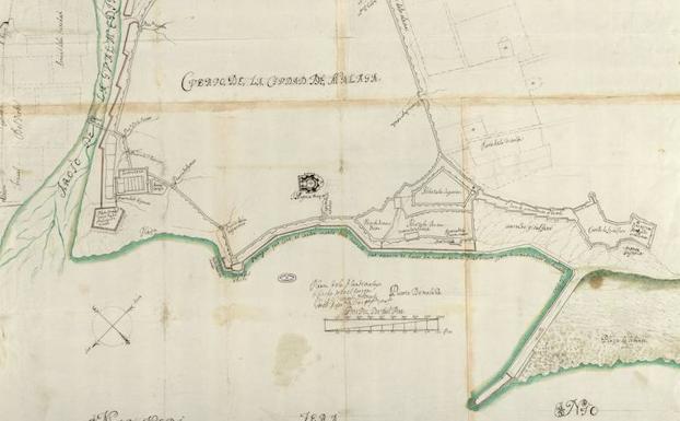 Proyecto de fortificación de la Málaga y su puerto