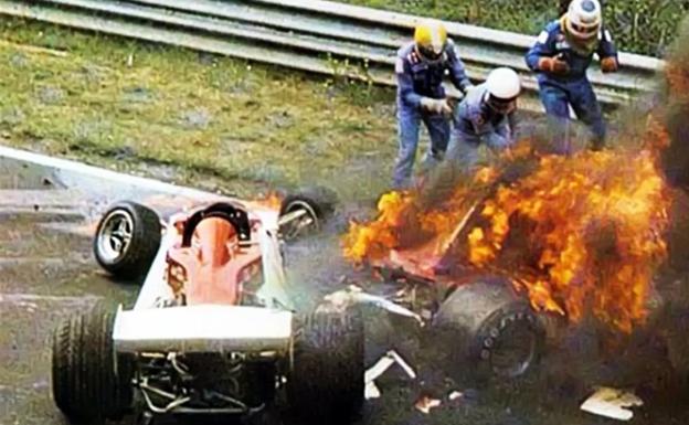 Así fue el trágico accidente de Niki Lauda