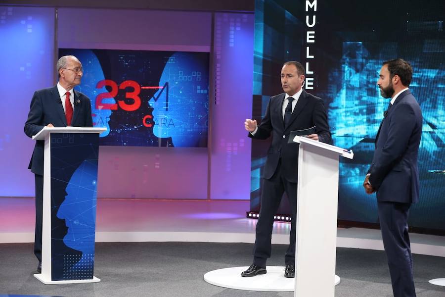 Los dos candidatos por Málaga participan en un debate organizado por 101 TV y Diario SUR