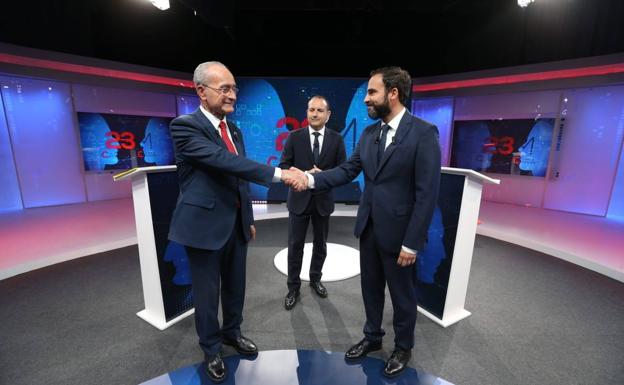 Así fue el cara a cara entre Francisco de la Torre y Dani Pérez