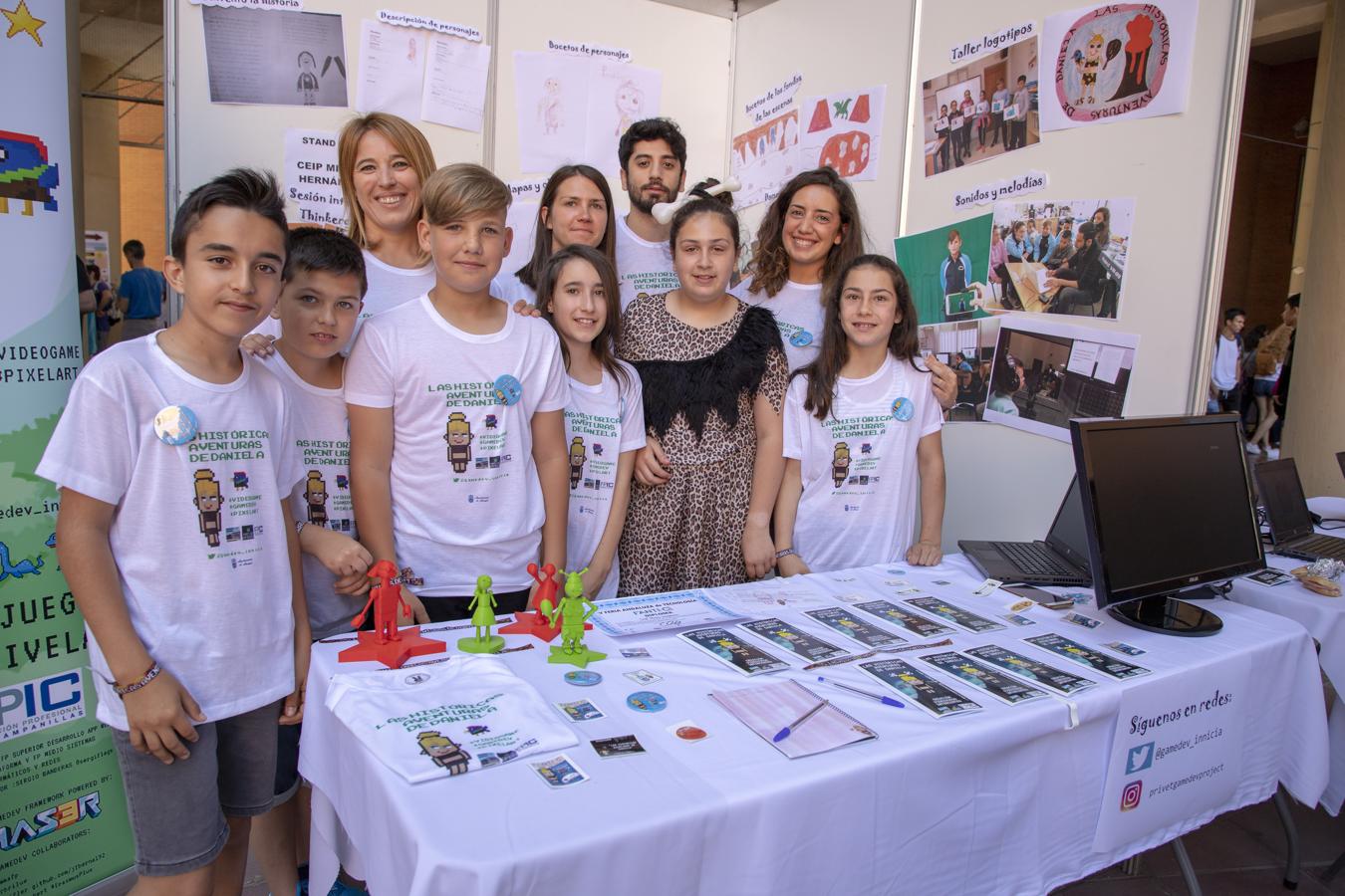 Estudiantes de toda Andalucía participan en la Feria de Tecnología, una muestra de la imaginación, esfuerzo y vocación de los escolares