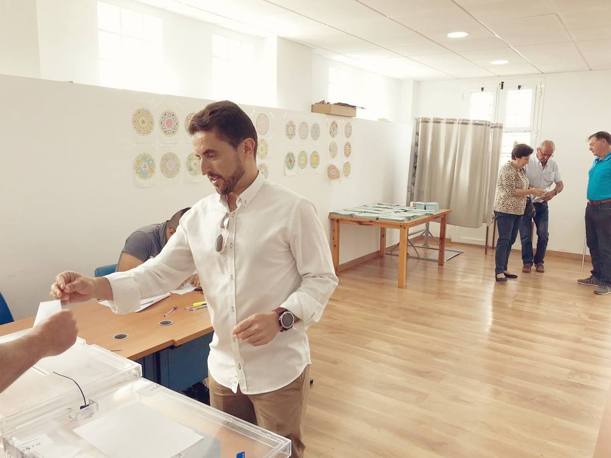 Melchor Conde, candidato del PSOE de Arriate y actual alcalde.