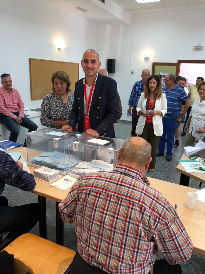 Juan Jesus Gallardo,c andidato del PSOE en Alfarnate.