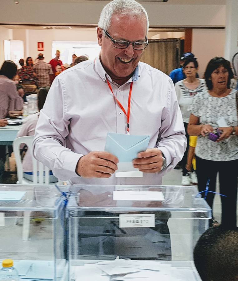 Rafael Piña (OSP) en Marbella.