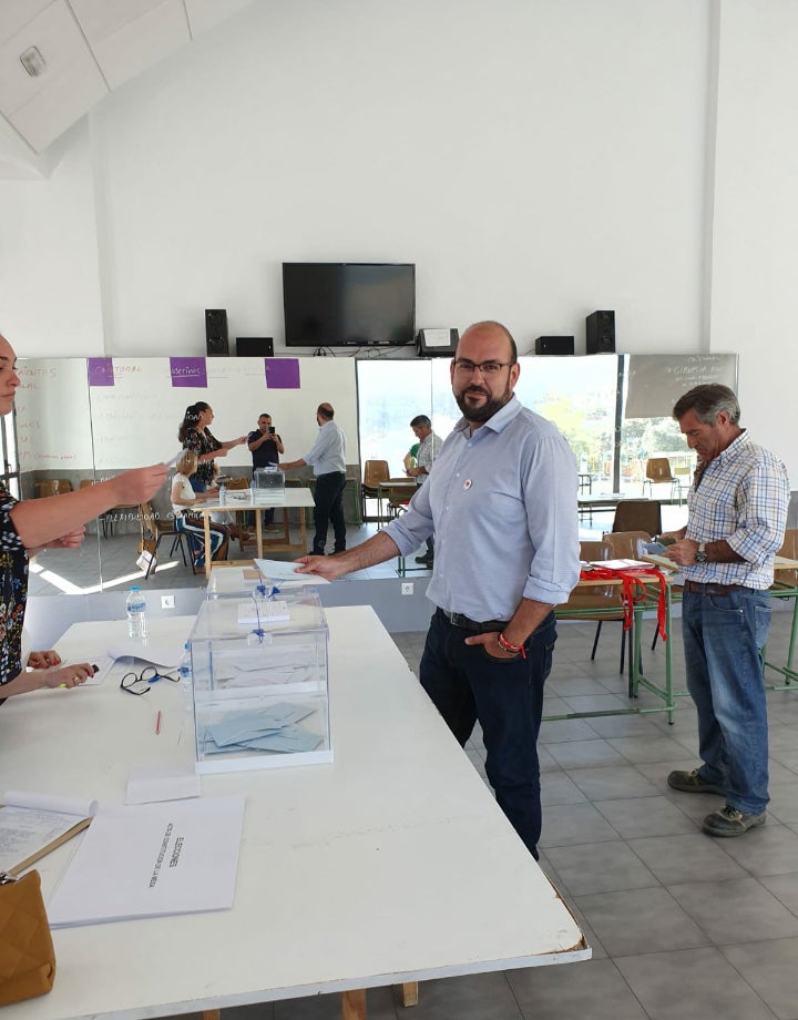 Antonio González, candidato del PSOE en Montejaque.