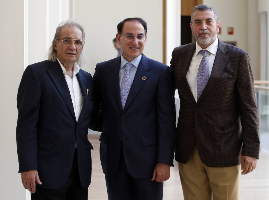 Miguel Ángel Piedrola, Javier González de Lara y Ángel Melero.