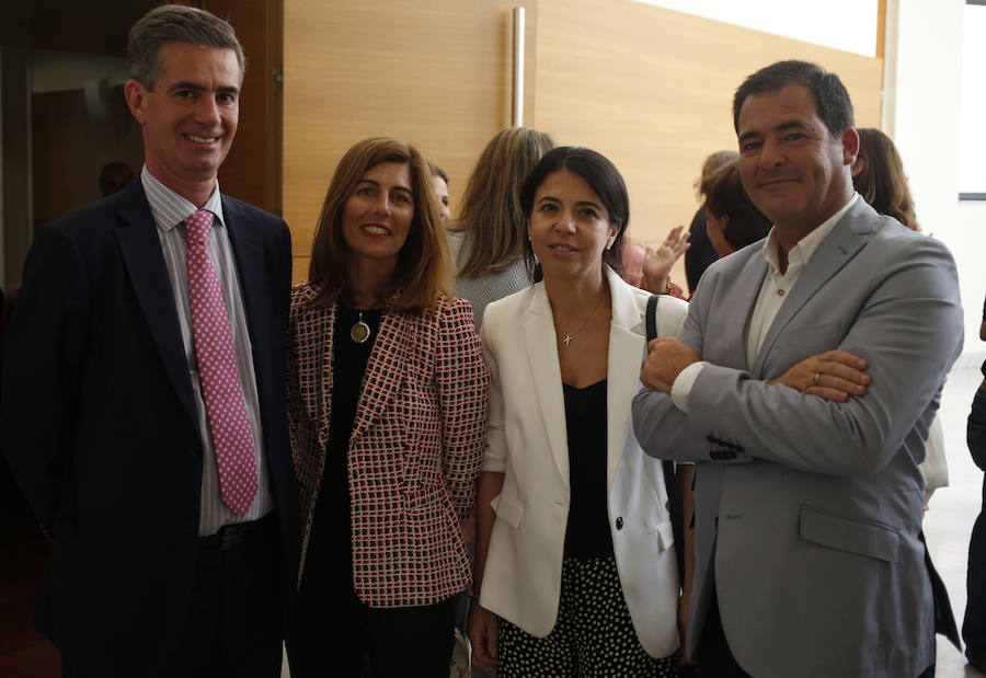 Juan José González, Begoña Castillo, Violeta Aragón y Juan Manuel Rosillo