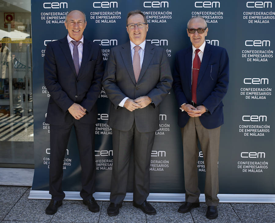 Antonio Aranda, Luís Fernández Palacios y Luis Pérez Gascón 