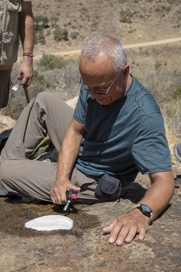 Fotos: Gerard Gierlinski, en su visita a Álora