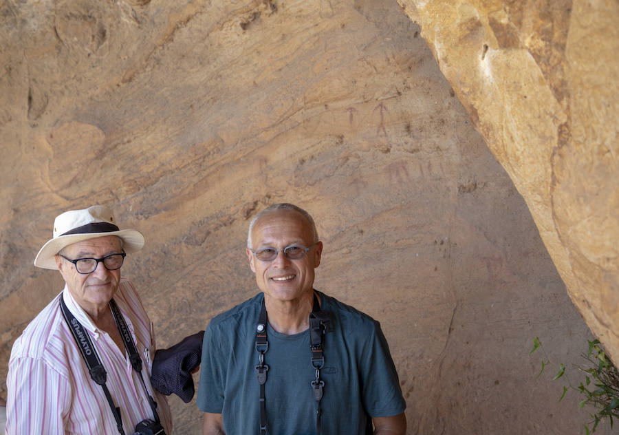 Fotos: Gerard Gierlinski, en su visita a Álora