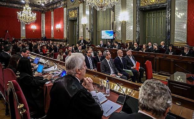 El juicio del 'procés', dos visiones antagónicas sobre la misma realidad