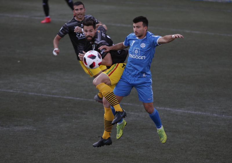 El equipo malagueño comienza la segunda eliminatoria de ascenso a Segunda B con victoria