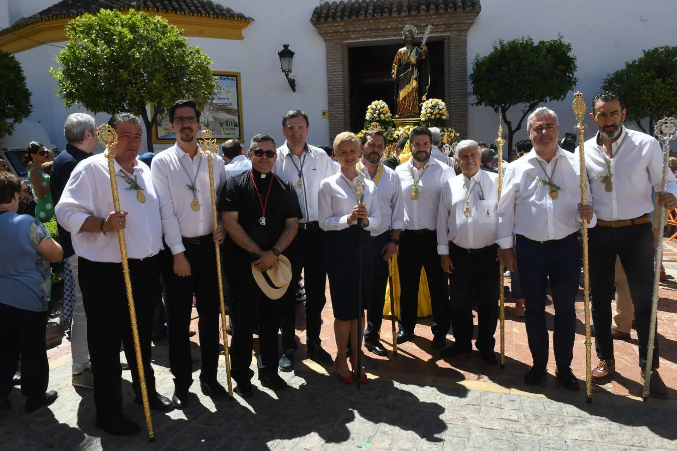 La procesión de San Bernabé de Marbella, en imágenes