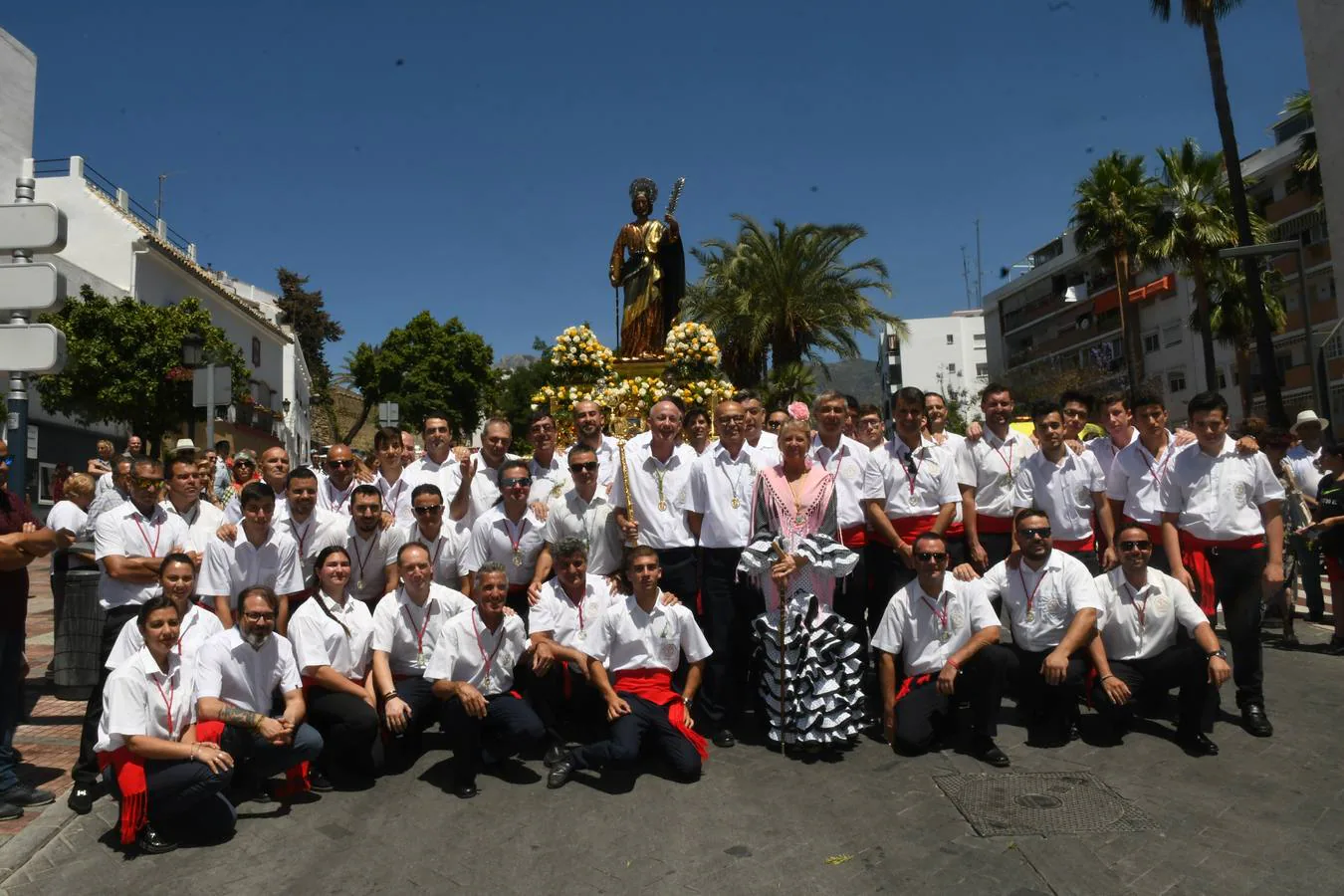 La procesión de San Bernabé de Marbella, en imágenes