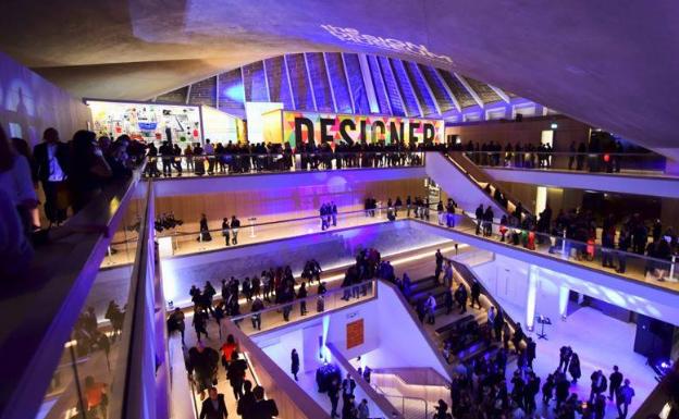 Interior del Museo del Diseño de Londres. 