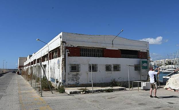 Instalaciones de la antigua lonja. 