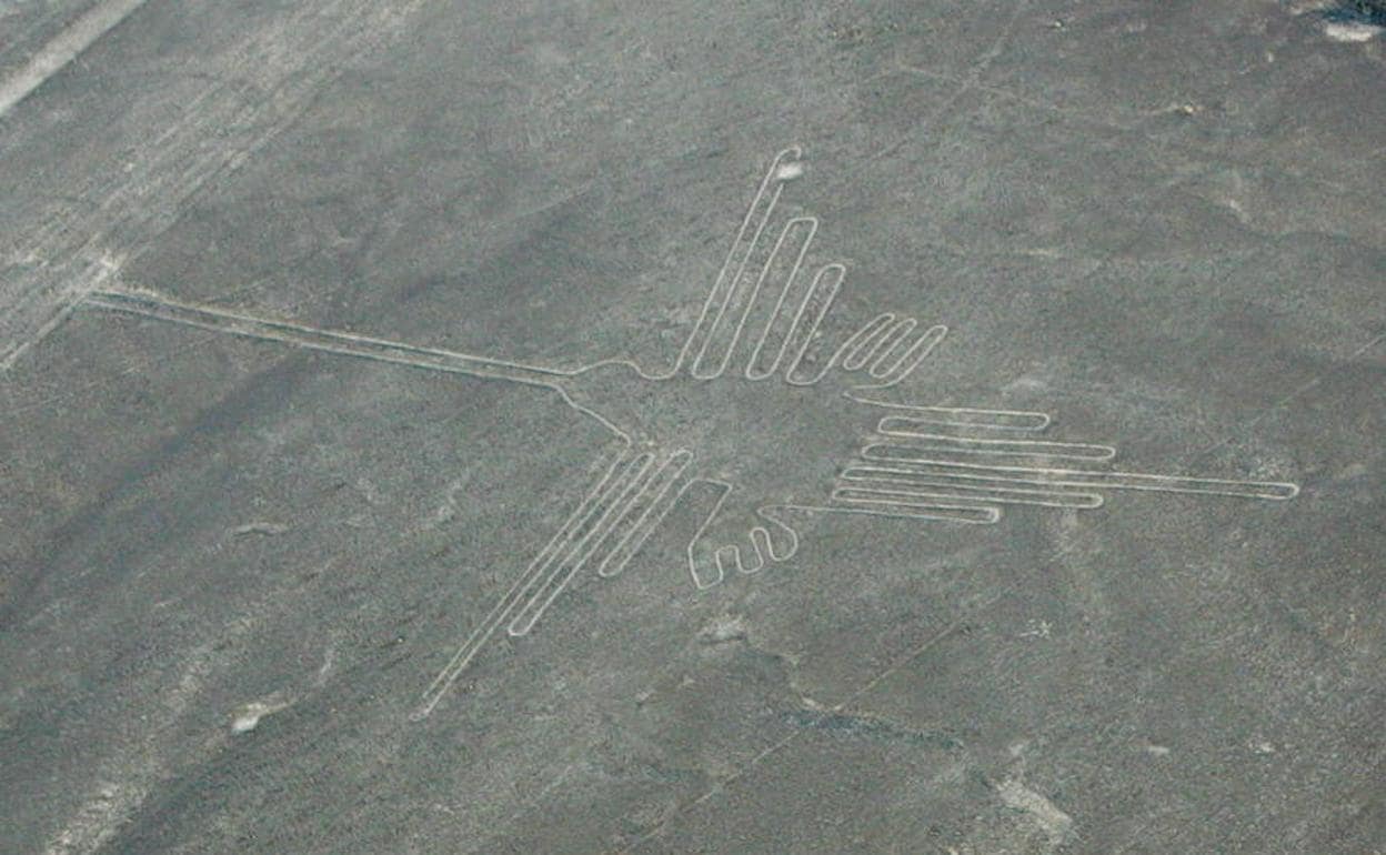 Uno de los geoglifos de Nazca. 