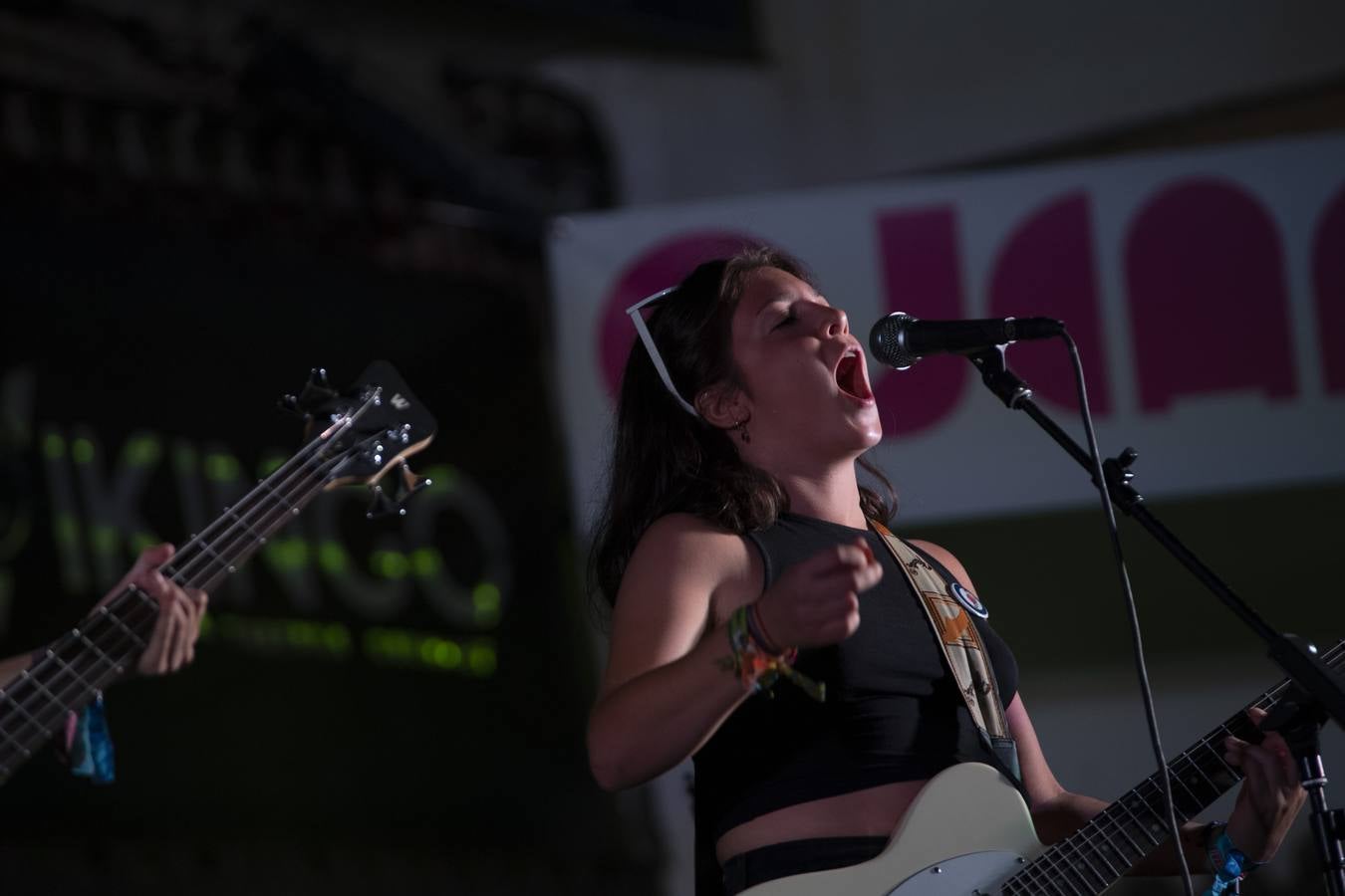 Los amantes del 'indie' toman el municipio de Ojén en la duodécima edición de su festival. Imagen de la jornada del viernes