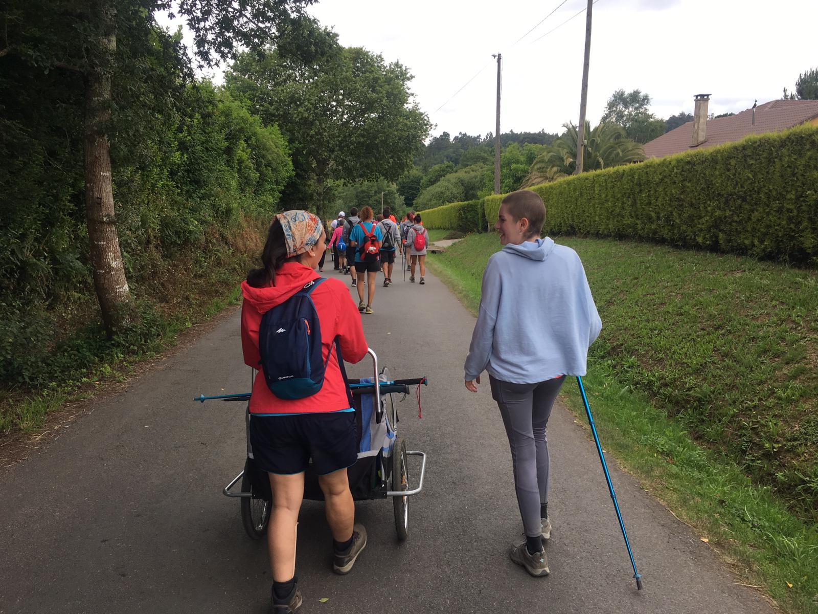 Fotos: Héroes de la superación: el camino de Santiago de 60 niños con cáncer