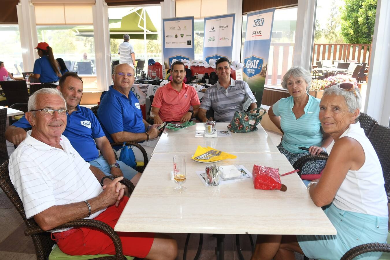 Imagen del Costa del Golf Tour organizado por SUR en el campo de El Paraíso