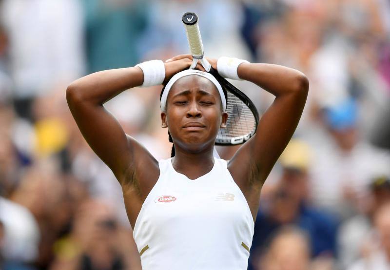 La estadounidense Cori Gauff, de 15 años, casi no podía creerse haber derrotado a la quíntuple campeona Venus Williams , pero, recuperada de la emoción, no ocultó su ambición de ganar Wimbledon.