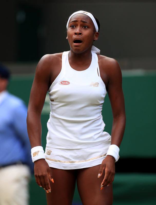 La estadounidense Cori Gauff, de 15 años, casi no podía creerse haber derrotado a la quíntuple campeona Venus Williams , pero, recuperada de la emoción, no ocultó su ambición de ganar Wimbledon.