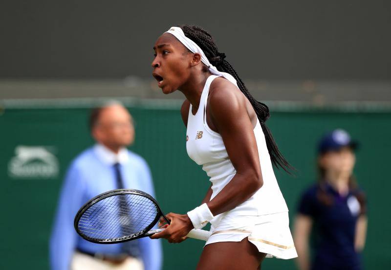 La estadounidense Cori Gauff, de 15 años, casi no podía creerse haber derrotado a la quíntuple campeona Venus Williams , pero, recuperada de la emoción, no ocultó su ambición de ganar Wimbledon.