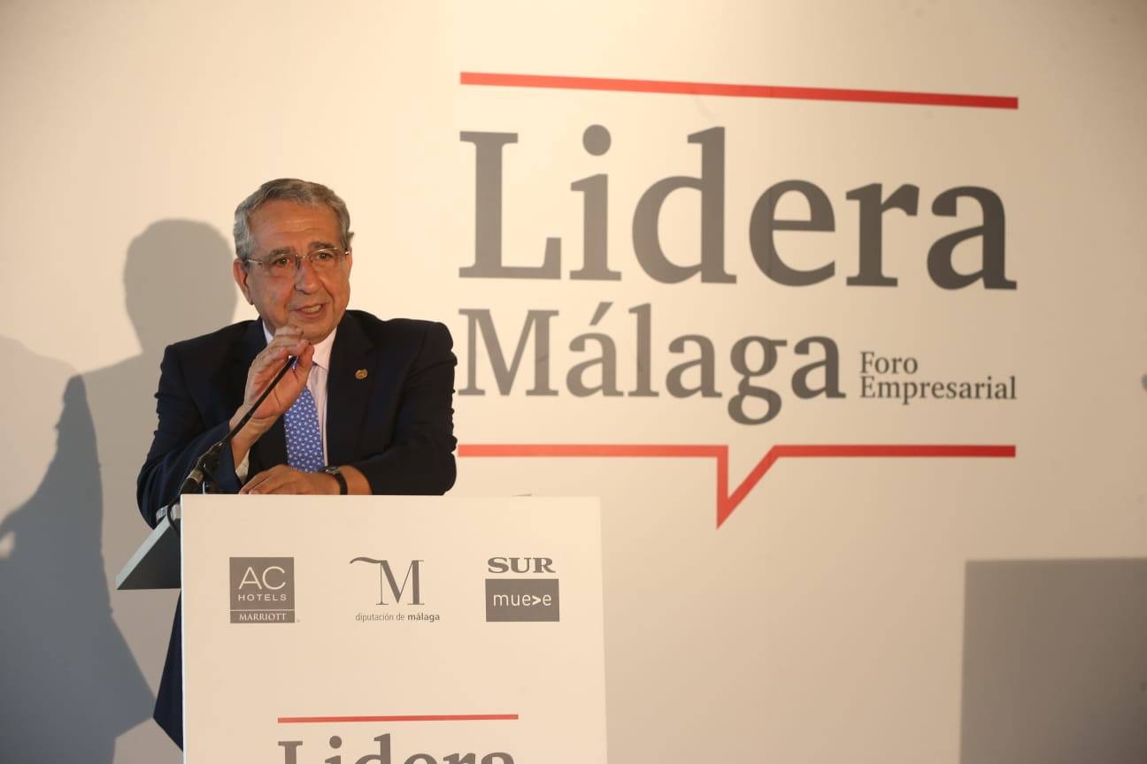 El rector de la UMA, en el Foro Lidera Málaga