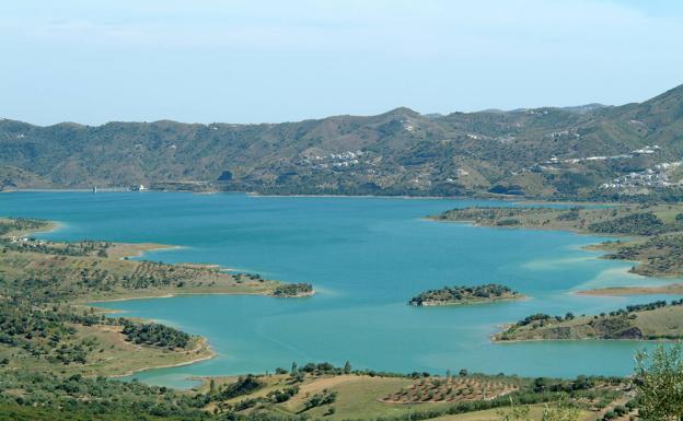 Embalse de La Viñuela.