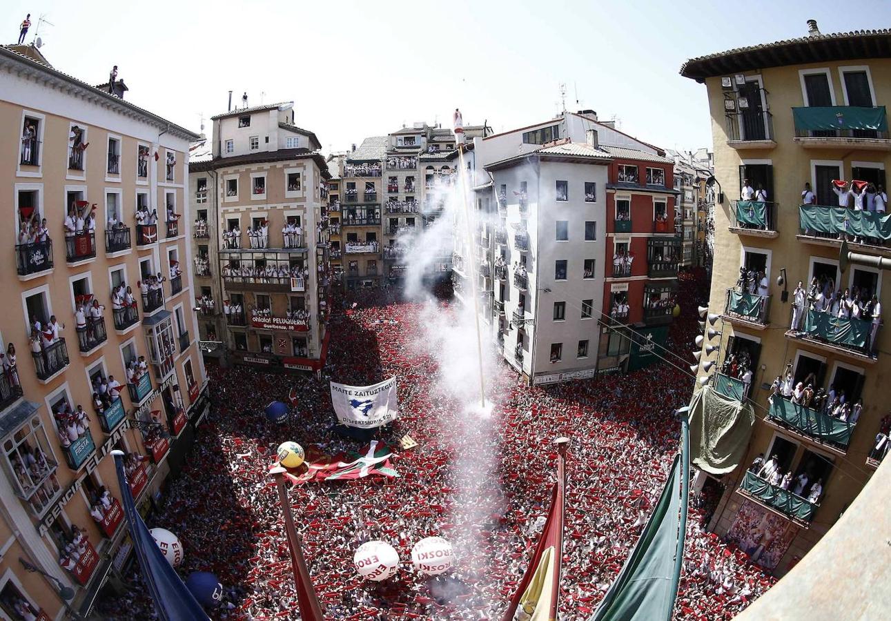 Fotos: El chupinazo de los Sanfermines 2019, en imágenes