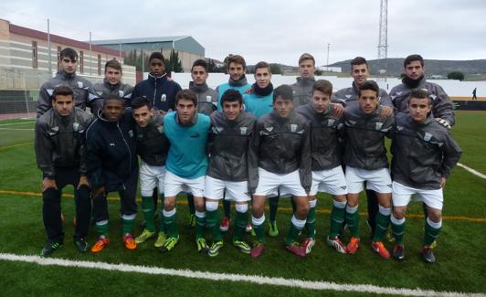 Los campeones Pablo Fornals, Ceballos y Junior coincidieron en la selección andaluza sub-18. También en la foto están Francis Guerrero e Iván Rodríguez.