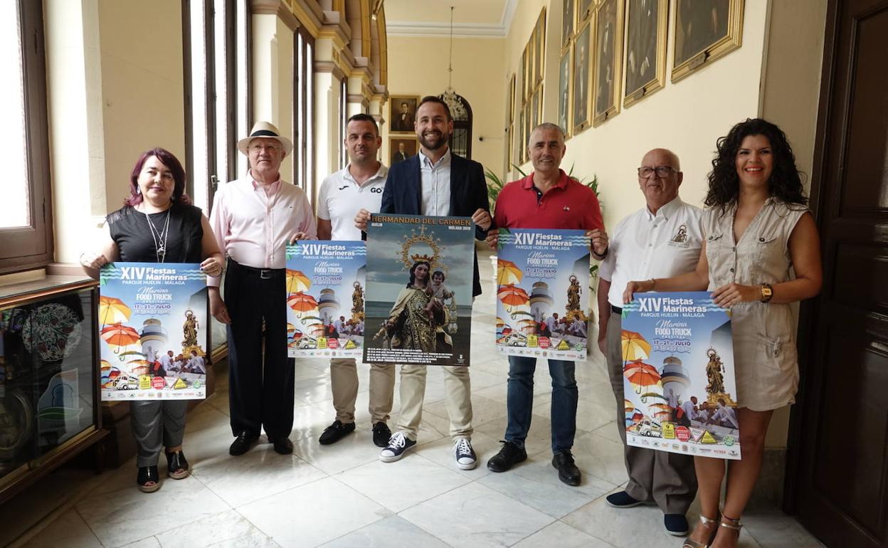 El Distrito de Carretera de Cádiz celebra las fiestas marineras con el Parque de Huelin como escenario principal