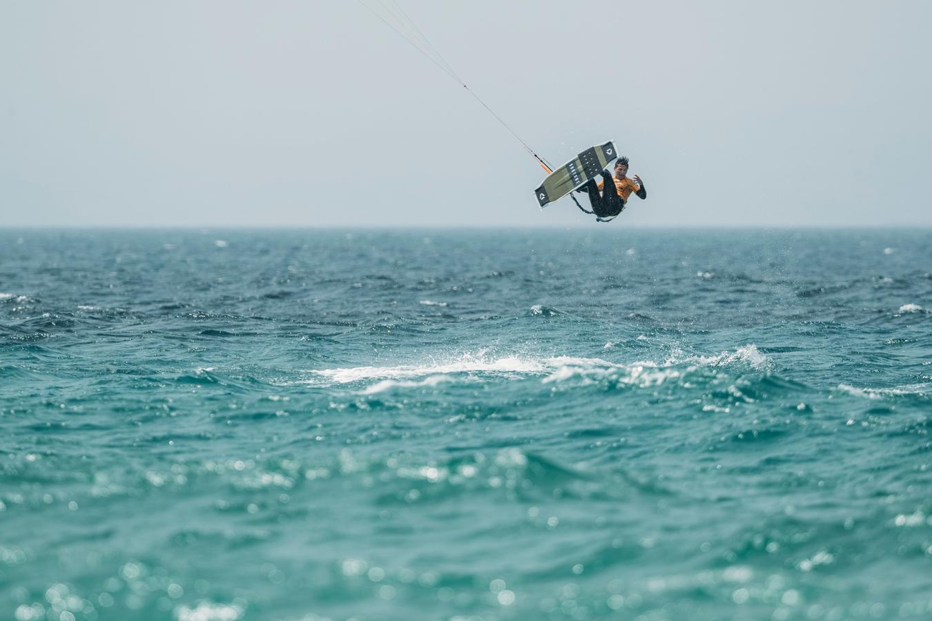 La celebración del mundial de kitesurf en Tarifa. 