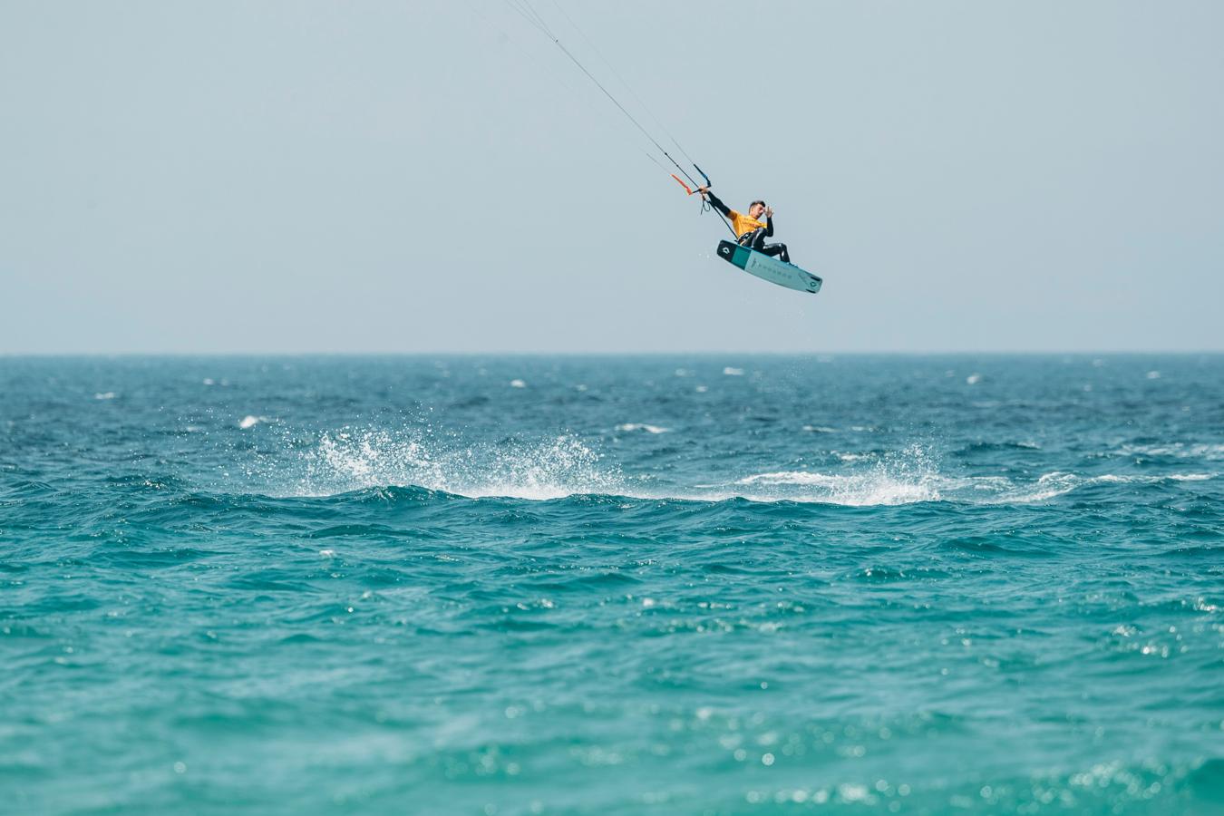 La celebración del mundial de kitesurf en Tarifa. 