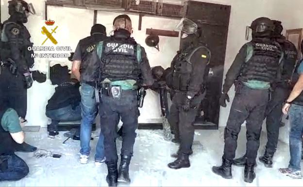 Imagen de archivo de una operación contra el narcotráfico. 