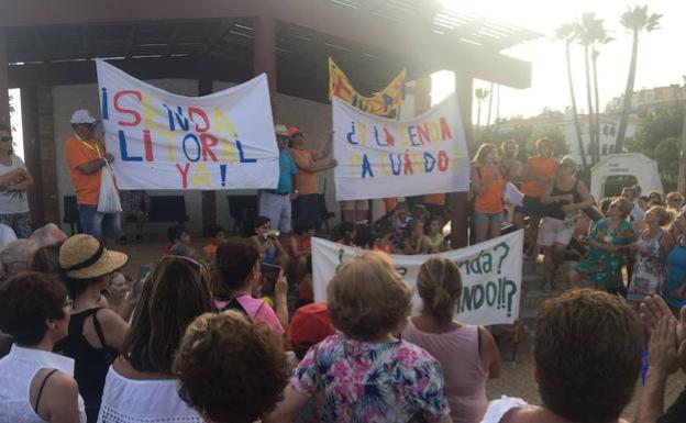 Imagen de la protesta celebrada el pasado año. 