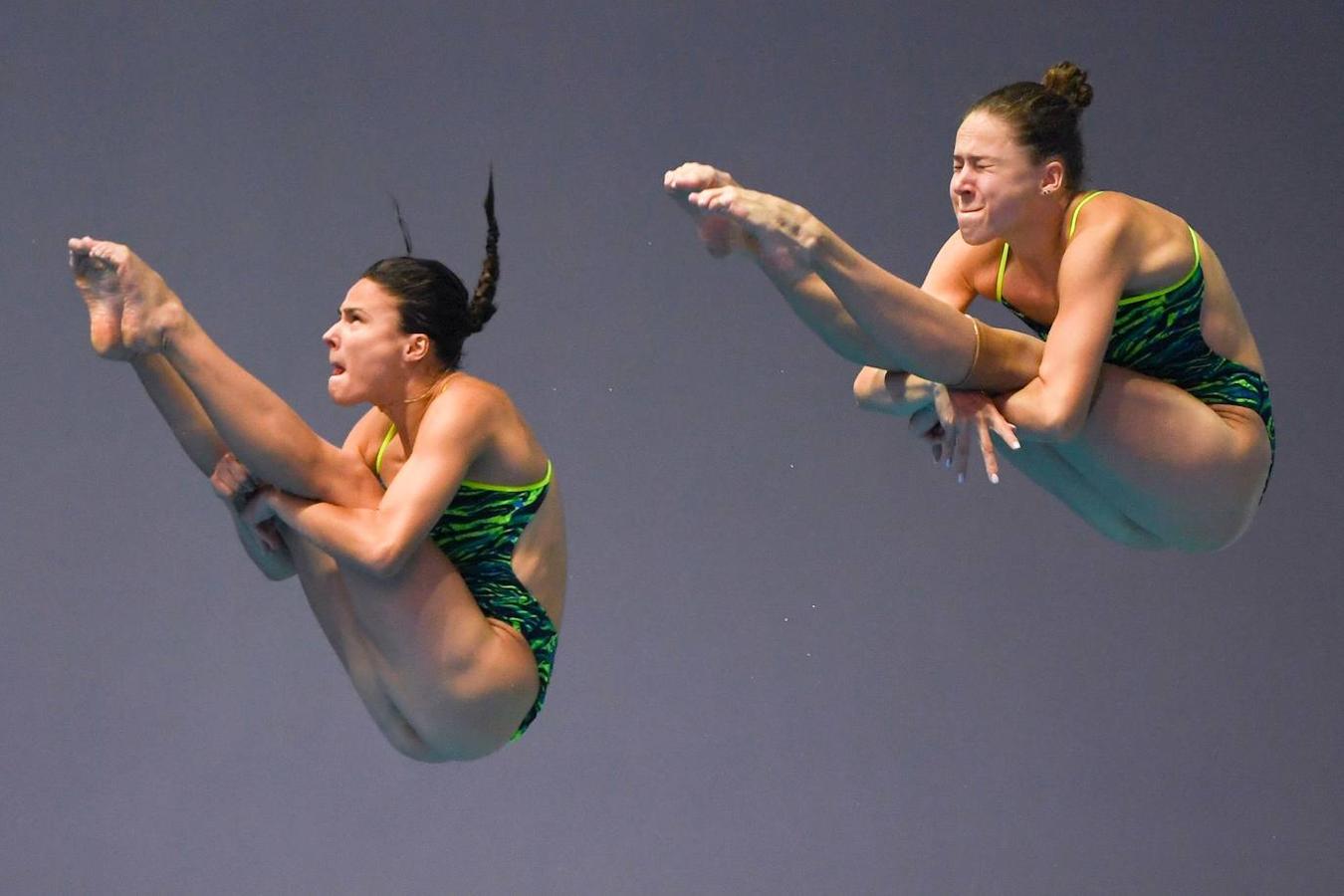 Bajo el lema «Dive into peace» ha arrancado el 18º Campeonato Mundial de la Federación Internacional de Natación (FINA).