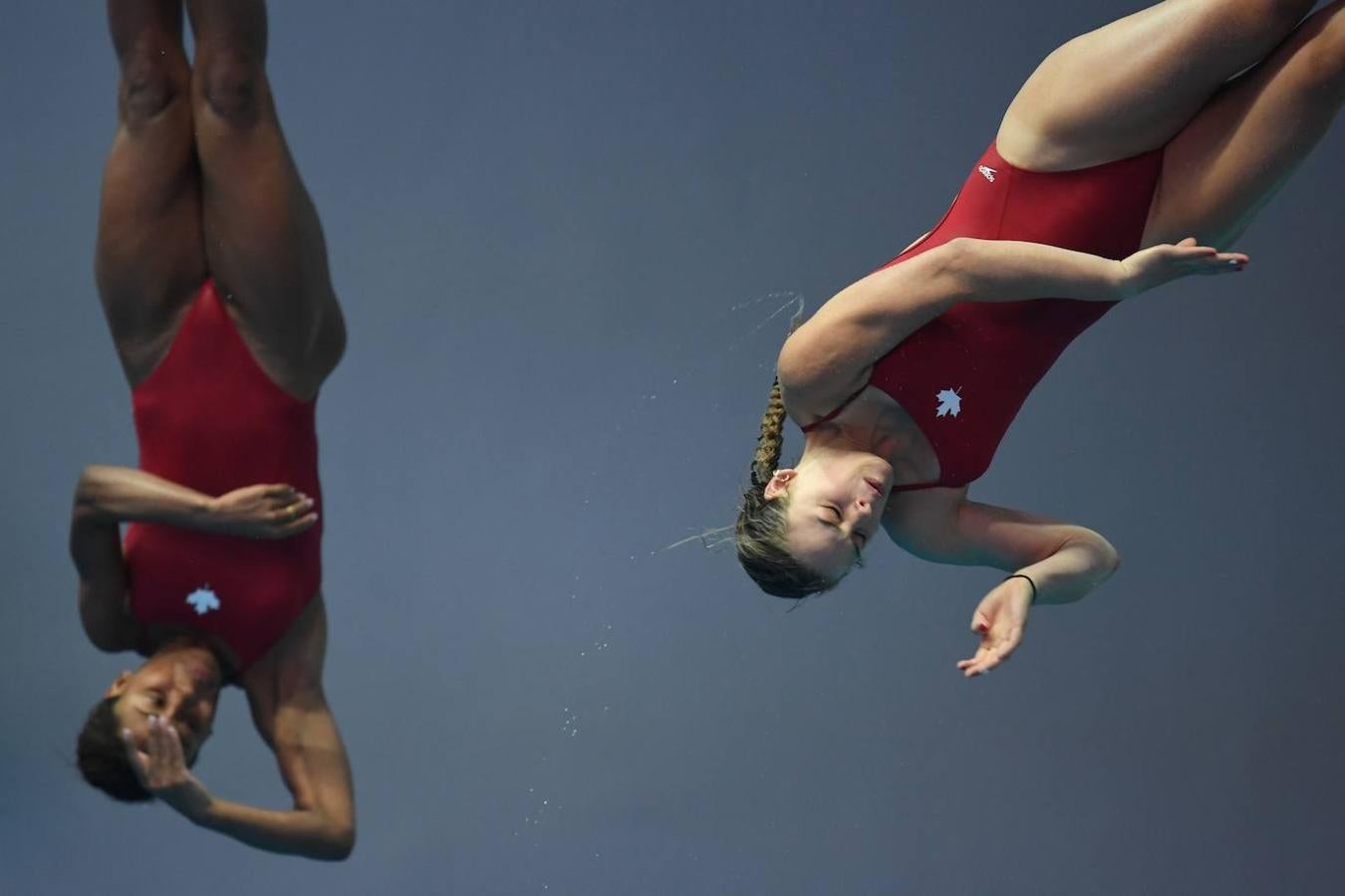 Bajo el lema «Dive into peace», ha arrancado el 18º Campeonato Mundial de la Federación Internacional de Natación (FINA)