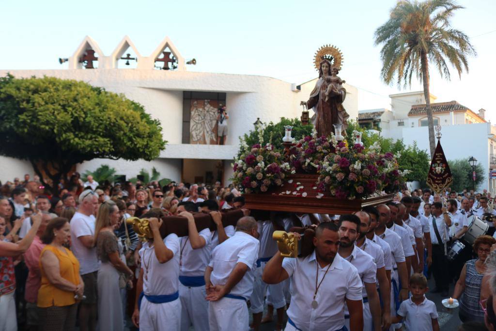 La Virgen, en La Cala de Mijas