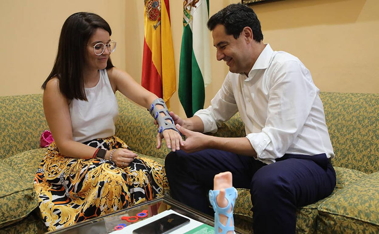 La malagueña Raquel Serrano, ejemplo de emprendimiento y talento joven