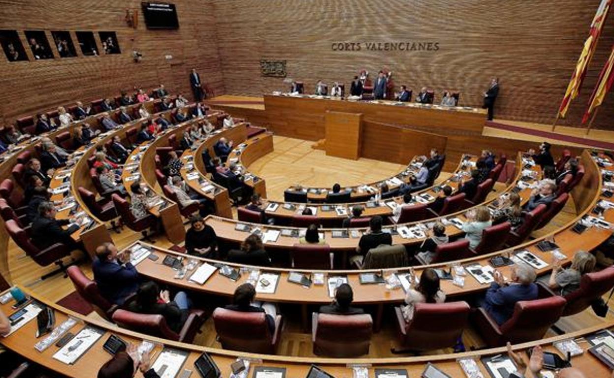 Pleno de la constitución de les Corts, con la incorporación de Vox a la cámara autonómica valenciana.