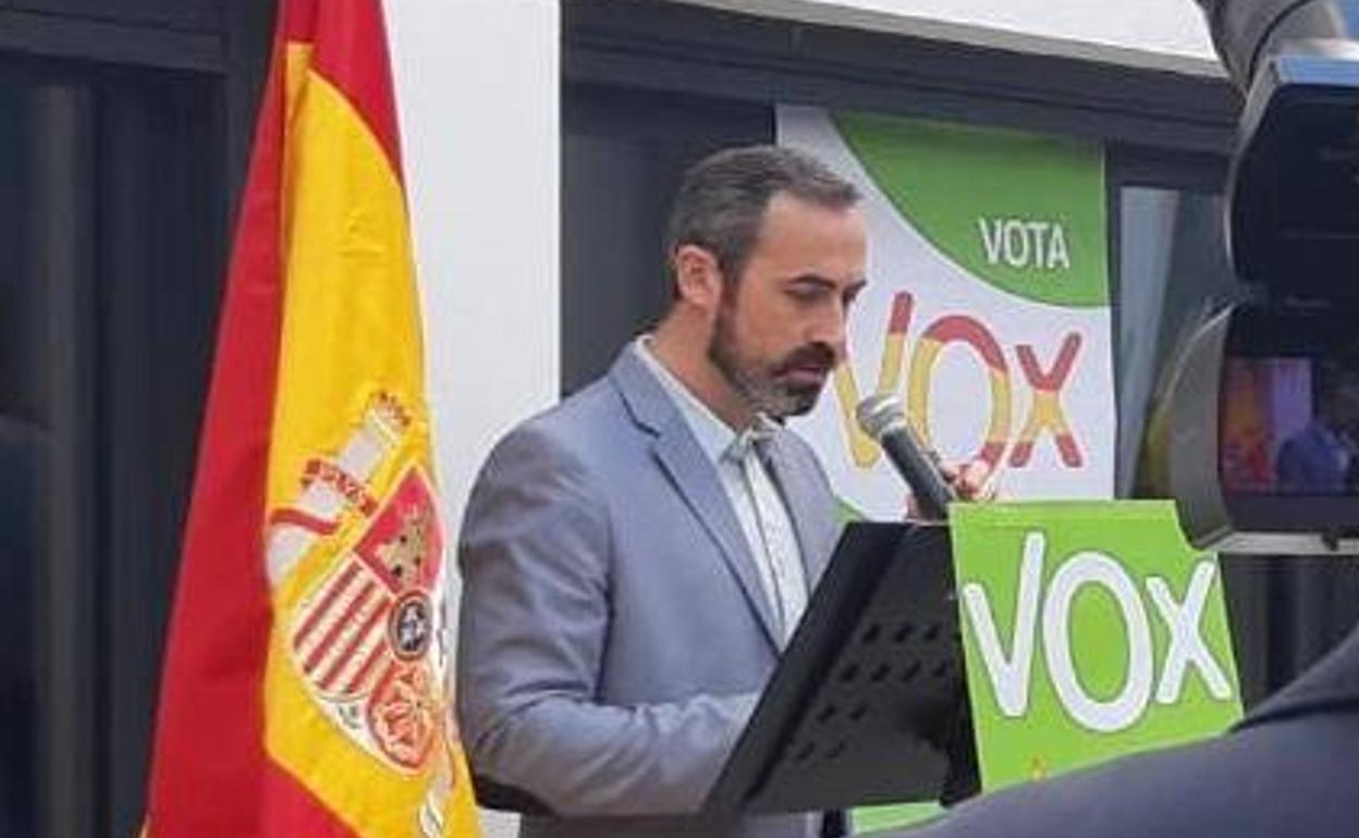 El concejal de Vox en el Ayuntamiento de Fuengirola, Antonio Luna. 
