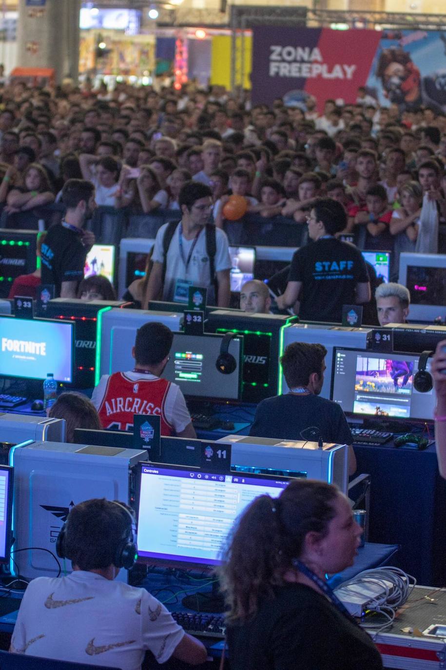 Fotos: Las imágenes de la partida de Fornite más esperada del Gamepolis en Málaga