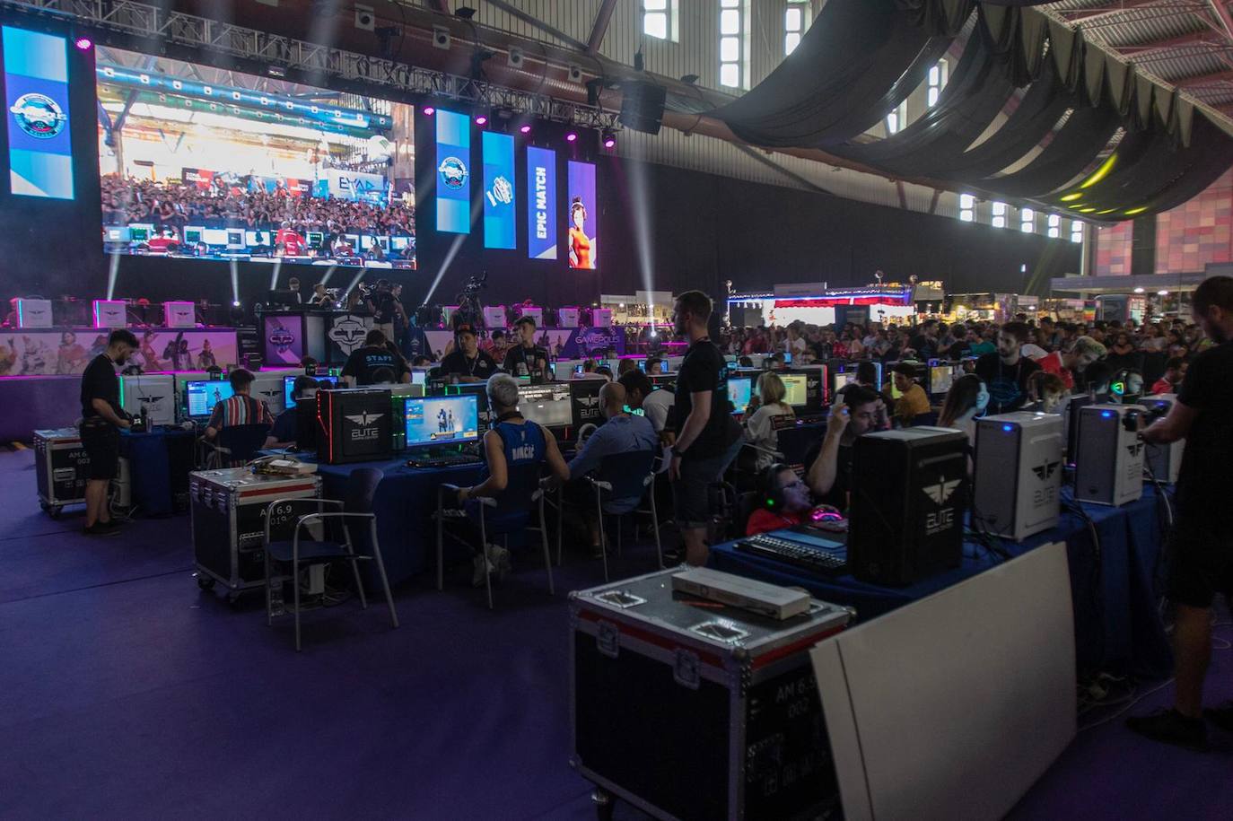 Fotos: Las imágenes de la partida de Fornite más esperada del Gamepolis en Málaga