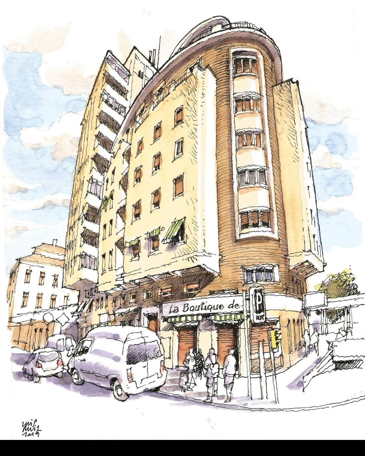 Málaga a trazos: Una buena vecindad