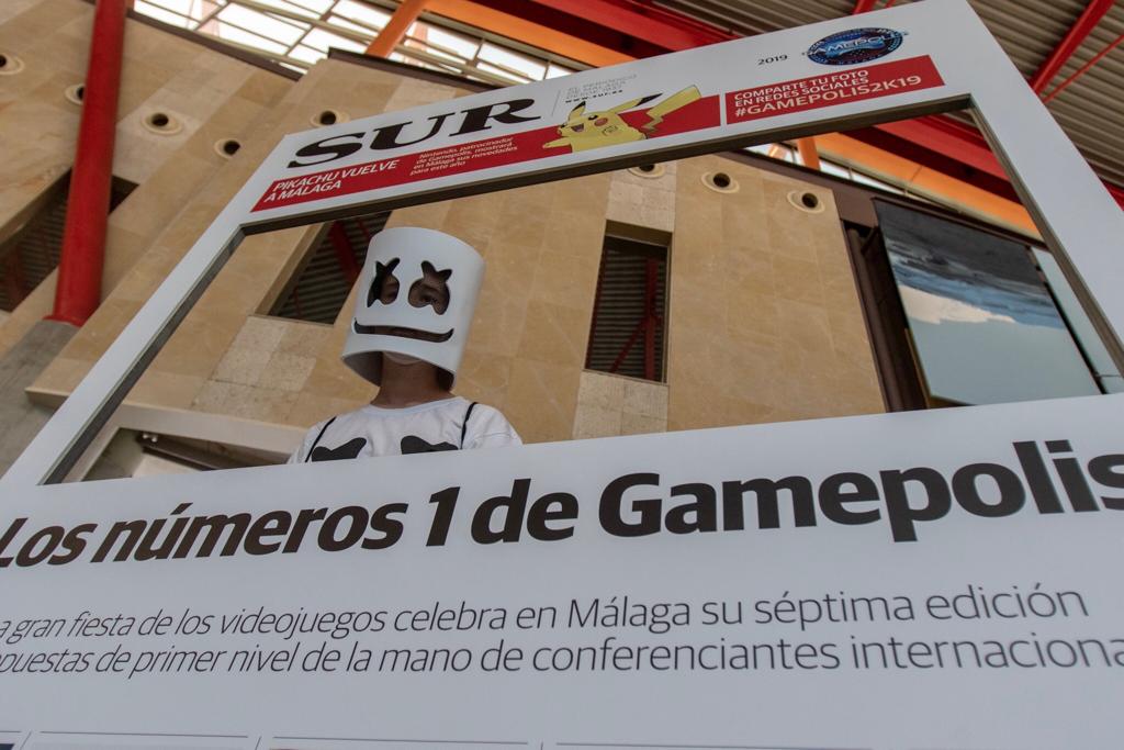 Las mejores imágenes de los participantes de Gamepolis en la portada especial de SUR. Imagen de la jornada del sábado